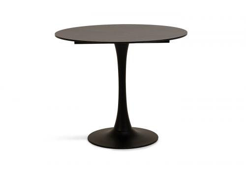  "Тюльпан" стол из HPL круглый Ø70см, цвет "серый гранит", фото 1 
