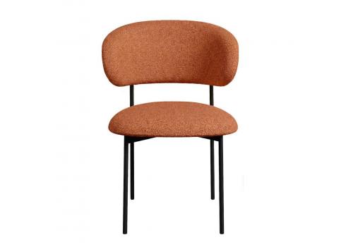  Стул DikLine 201 NS Rust терракотовый, ножки черные, фото 4 