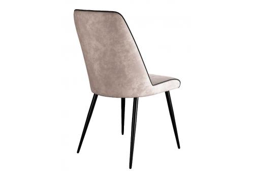  Стул DikLine 324 поворотный B03 BEIGE, ножки черные, фото 4 