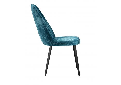  Стул DikLine 327 поворотный M19 бирюза, ножки черные, фото 4 