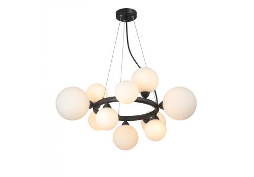  Люстра V2569-1/10S, 10хG9 макс. 13Вт, плафон ПП, фото 3 