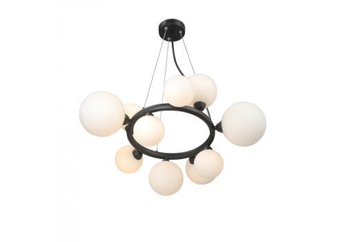  Люстра V2569-1/10S, 10хG9 макс. 13Вт, плафон ПП, фото 1 