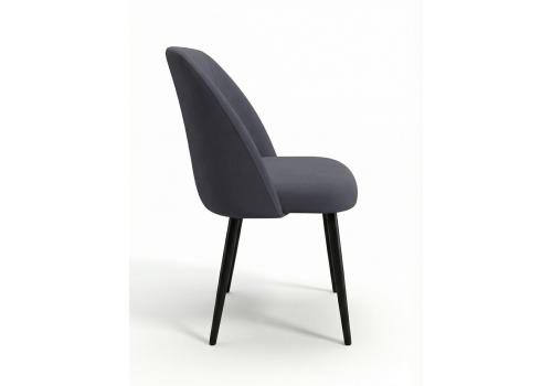  Стул DikLine 335 B28 ANTRACITE, ножки черные, фото 2 