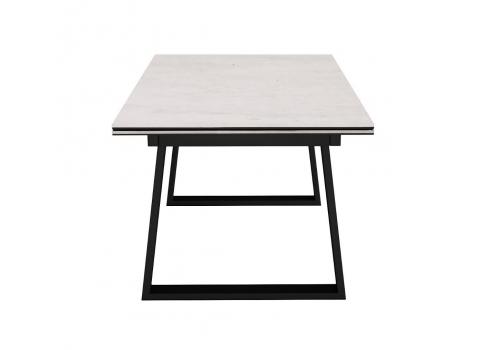  Стол DikLine DZ160 хромикс белый/черный (2 уп.), фото 4 