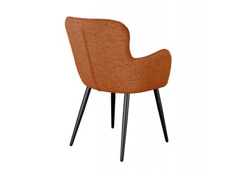  Стул DikLine 503 поворотный NS Rust терракотовый, ножки черные, фото 3 