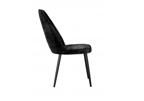  Стул DikLine 327 поворотный M18 черный, ножки черные, фото 4 