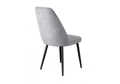  Стул DikLine 327 поворотный B22 GREY, ножки черные, фото 3 