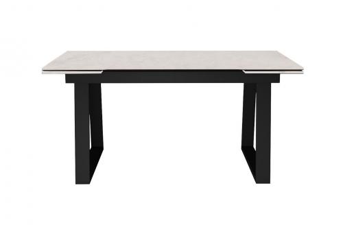  Стол DikLine DZ160 хромикс белый/черный (2 уп.), фото 3 