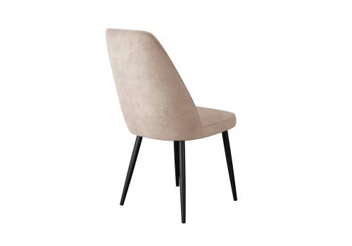  Стул DikLine 327 поворотный B03 BEIGE, ножки черные, фото 3 