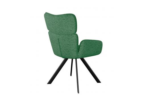  Стул DikLine 501 поворотный NS Pine зеленый, ножки черные, фото 4 