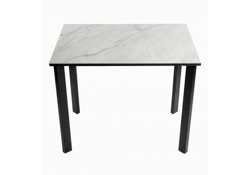  Стол DikLine SKT90 Керамика YB8020125BG ONYX/подстолье черное/опоры черные, фото 3 