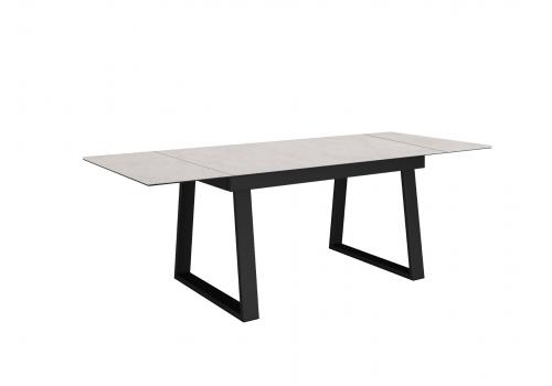  Стол DikLine DZ160 хромикс белый/черный (2 уп.), фото 2 