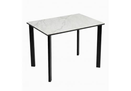  Стол DikLine SKT90 Керамика YB8020125BG ONYX/подстолье черное/опоры черные, фото 1 