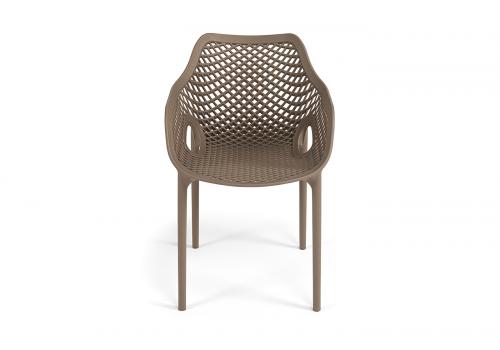  "Беллини" стул пластиковый, цвет бежево-коричневый, фото 3 