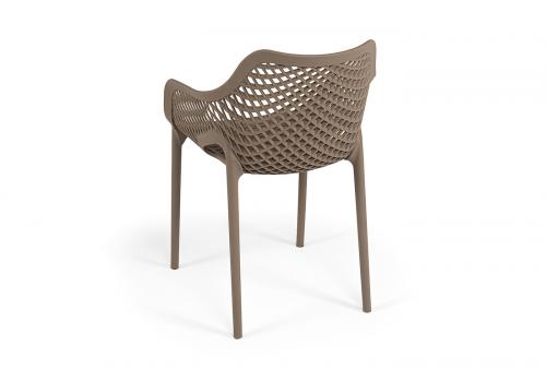  "Беллини" стул пластиковый, цвет бежево-коричневый, фото 5 