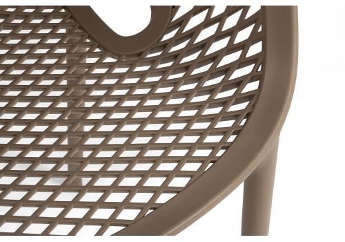 "Беллини" стул пластиковый, цвет бежево-коричневый, фото 7 