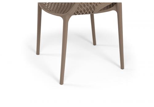  "Беллини" стул пластиковый, цвет бежево-коричневый, фото 8 