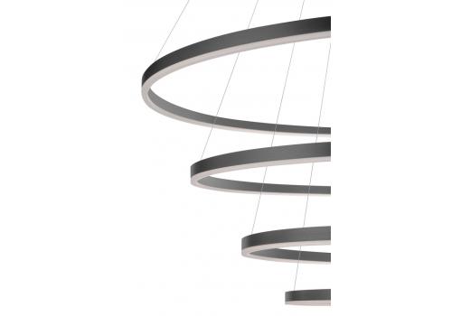  Люстра Orblaze 4 rings 1000 black, фото 7 