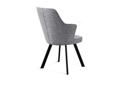  Стул DikLine 235 поворотный, NS10 GREY, ножки черные, фото 2 