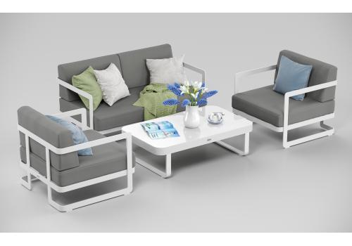  Виллино светло - серая, алюминий / стекло, фото 3 