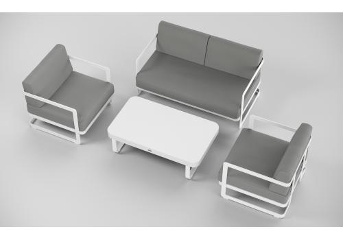  Виллино светло - серая, алюминий / стекло, фото 5 