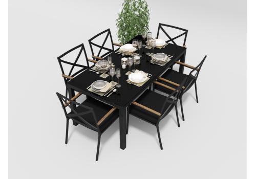  Калма 180 черная, алюминий / стекло, фото 2 