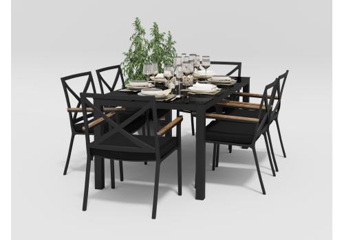  Калма 180 черная, алюминий / стекло, фото 3 