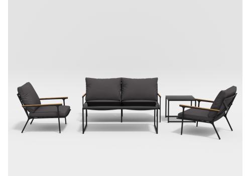  Калма антрацит, алюминий / тик / стекло - 15%, фото 6 