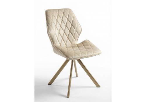  Стул Картьер поворотный, (тк. Венеция №2), ножки шампань, фото 1 