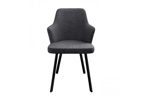  Стул DikLine 235 поворотный, NS13 GRAPHITE, ножки черные, фото 3 