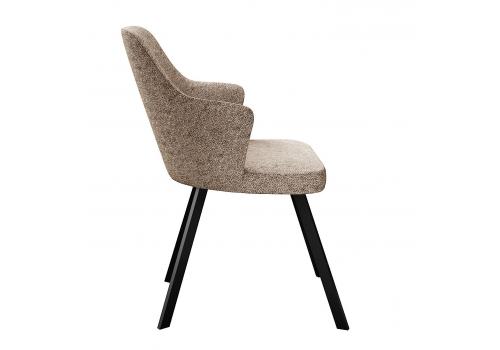  Стул DikLine 235 поворотный, NS04 CREAM, ножки черные, фото 4 