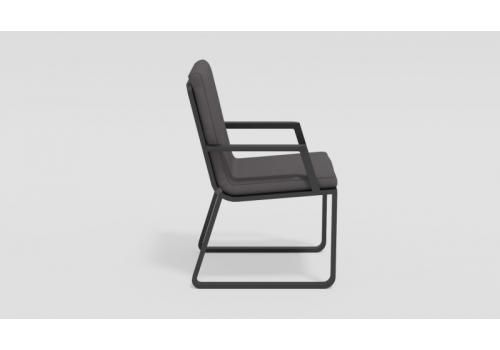  Voglie с подлокотником антрацит, алюминий, фото 2 