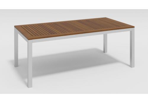  Белла 200 белый, алюминий / тик, фото 1 