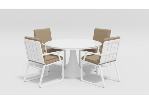  Voglie 110 белый, алюминий / стекло, фото 3 