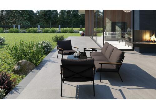  Калма антрацит, алюминий / тик / стекло - 15%, фото 3 