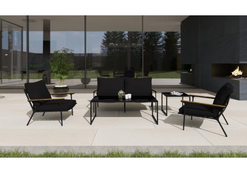  Калма черная, алюминий / тик / стекло - 15%, фото 2 