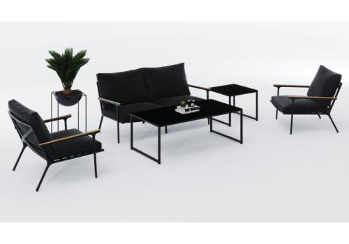  Калма черная, алюминий / тик / стекло - 15%, фото 5 