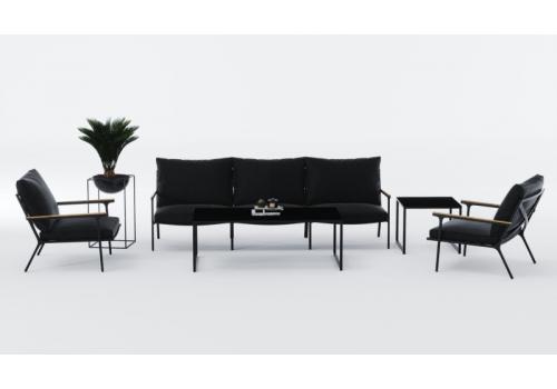  Калма черная, алюминий / тик / стекло - 15%, фото 4 