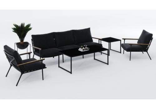  Калма черная, алюминий / тик / стекло - 15%, фото 6 