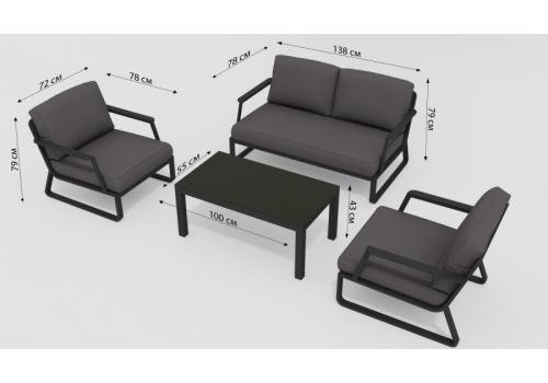  Voglie антрацит, алюминий / стекло, фото 15 