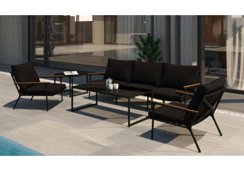  Калма черная, алюминий / тик / стекло - 15%, фото 2 