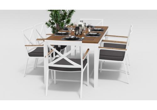  Белла 180 антрацит, алюминий / тик, фото 2 