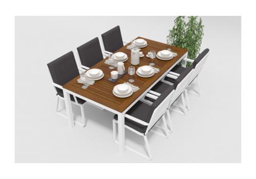  Белла 200 антрацит, алюминий / тик, фото 3 