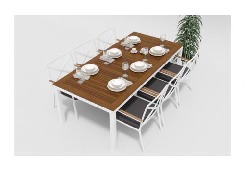  Белла 220 антрацит, алюминий / тик, фото 3 