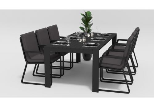  Voglie с подлокотником антрацит, алюминий, фото 7 