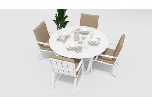  Voglie с подлокотником бежевый, алюминий, фото 5 