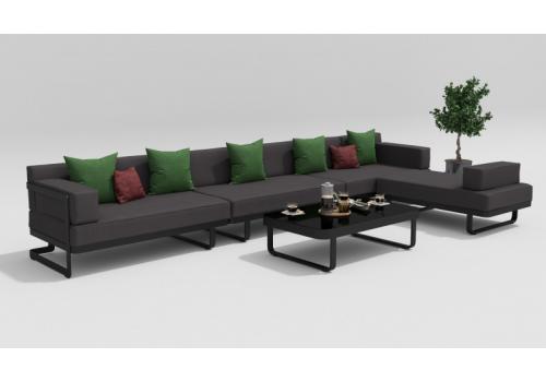  Hacienda антрацит, алюминий / стекло, фото 1 