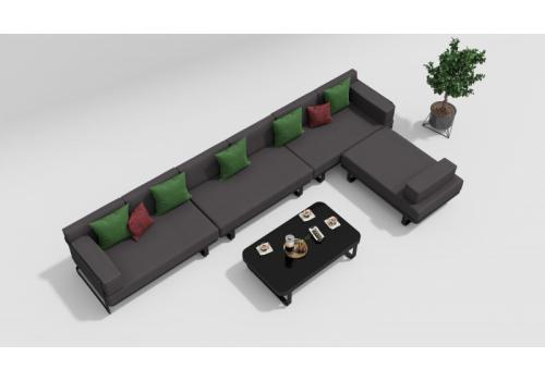  Hacienda антрацит, алюминий / стекло, фото 3 