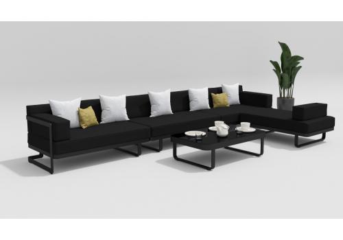  Hacienda черная, алюминий / стекло, фото 1 