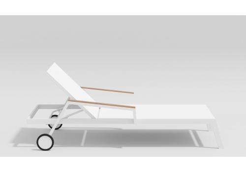  Согно белый, алюминий / текстилен / тик, фото 2 